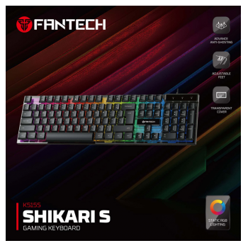 Tastatura Gaming Fantech K515S Shikari S crna