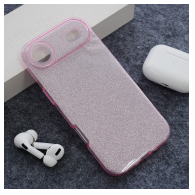 Maska Crystal Dust za iPhone Air pink