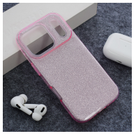 Maska Crystal Dust za iPhone 17 Pro pink