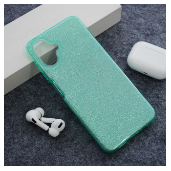 Maska Crystal Dust za Samsung A07/ A075F zelena