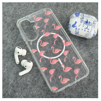 Maska Mag Case Nanobit Print za Samsung A17 5G/ A175F Tropical Flamingos