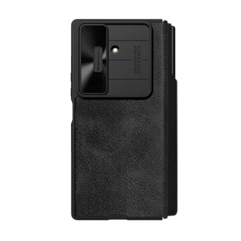 Maska na preklop Nillkin Qin Leather (with Pen) Samsung Galaxy Z Fold 7 crna