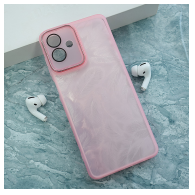 Maska Glitter Feather za Samsung A07/ A075F roze