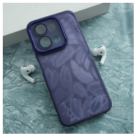 Maska Glitter Feather za Xiaomi Redmi 15C (173mm) ljubicasta