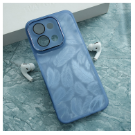 Maska Glitter Feather za Xiaomi Redmi 15C (173mm) plava