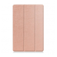 Maska na preklop Tablet Stripes za Samsung Tab S10 Lite/ X406B roze