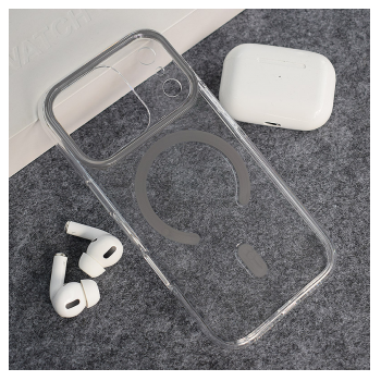 Maska Berlia Sheen Mag Case za iPhone 17 Pro siva