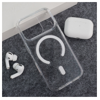 Maska Berlia Glaze Mag Case za iPhone 17 Pro transparent
