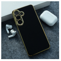 Maska Fresh Electroplated za Samsung S25 FE/ S731B crna