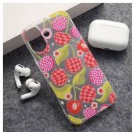 Maska Nanobit Print za iPhone 17 Checkered Cherries