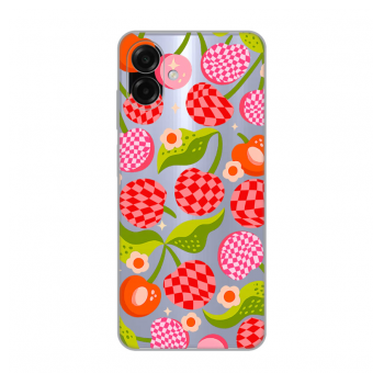 Maska Nanobit Print za Samsung A07/ A075F Checkered Cherries