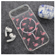 Maska Mag Case Nanobit Print za iPhone Air Tropical Flamingos