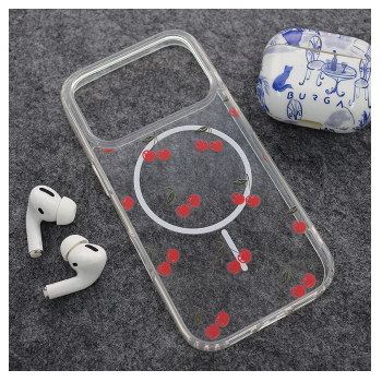 Maska Mag Case Nanobit Print za iPhone 17 Pro Max Sweet Cherry