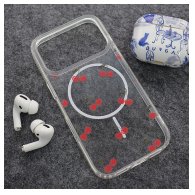 Maska Mag Case Nanobit Print za iPhone 17 Pro Max Sweet Cherry