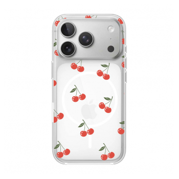 Maska Mag Case Nanobit Print za iPhone 17 Pro Max Sweet Cherry