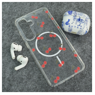 Maska Mag Case Nanobit Print za Samsung S25 FE/S731B Sweet Cherry
