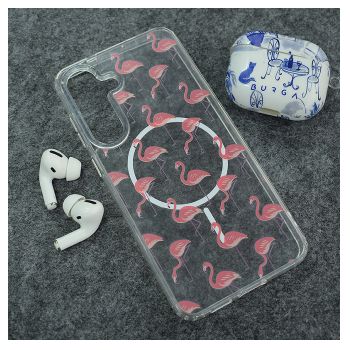 Maska Mag Case Nanobit Print za Samsung S25 FE/S731B Tropical Flamingos