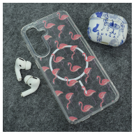 Maska Mag Case Nanobit Print za Samsung S25 FE/S731B Tropical Flamingos