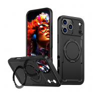 Maska Ring Armor Mag Case za iPhone 17 Pro Max crna