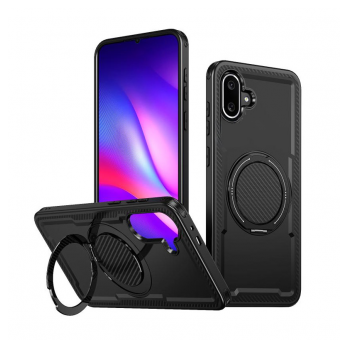 Maska Ring Armor Mag Case za Samsung A07/ A075F crna