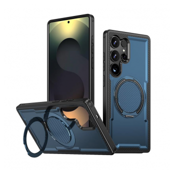 Maska Ring Armor Mag Case za Samsung S25 Ultra/ S938B plava