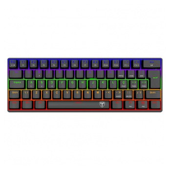 Gaming mehanicka tastatura T-DAGGER ARENA TGK321W (plavi switch) crna.
