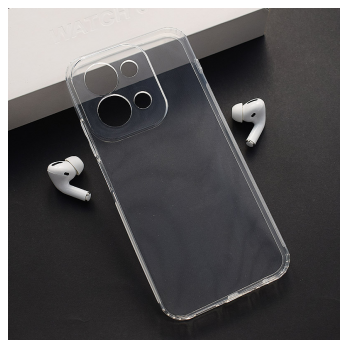 Maska Skin Silikon with pluggy za Xioami Redmi 15C (173mm) transparent