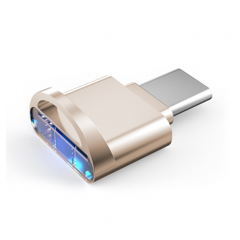 Mini card reader Type C JWD sivi