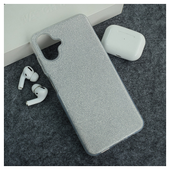 Maska Crystal Dust za Samsung A07/ A075F srebrna