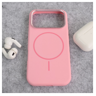 Maska Mag Case Nanobit Pure za iPhone 17 Pro Max powder roze