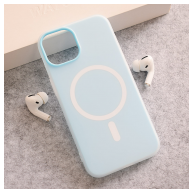Maska Mag Case Flashy za iPhone 13 svetlo plava