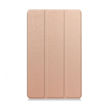 Maska na preklop Tablet Stripes za Samsung Tab A11/ X133 roze