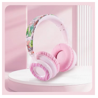 Bluetooth slusalice KE33 roze