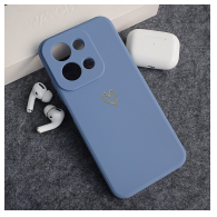 Maska Golden Heartbeat za Xiaomi Redmi 15C (173mm) plava