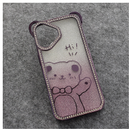 Maska HiBear za iPhone 16 ljubicasta