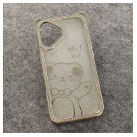 Maska HiBear za iPhone 16 srebrna