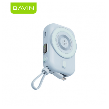 Power Bank Bavin Mag Charger PC1085S 10000 mAh plavi
