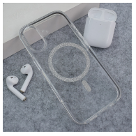 Maska Mag Case Bling za iPhone 17 srebrna