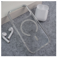 Maska Mag Case Bling za iPhone 17 Pro srebrna