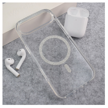 Maska Mag Case Bling za iPhone Air srebrna