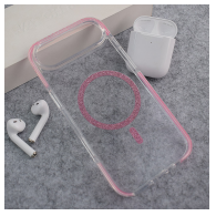 Maska Mag Case Bling za iPhone Air roze