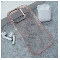 Maska Mag Case Bling Camera Bracket za iPhone 17 Pro pink