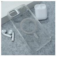 Maska Mag Case Bling Camera Bracket za iPhone Air srebrna