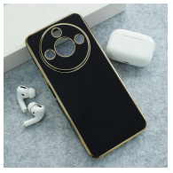 Maska Fresh Electroplated za Honor X60 5G crna