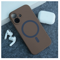 Maska Mag Case PureTone za iPhone 16 braon