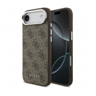Maska Guess Hardcase 4G Classic Logo za MagSafe braon