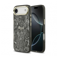 Maska Guess Python Pattern MagSafe Case za iPhone Air crna