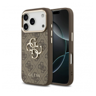 Maska Guess 4G Big Classic Logo za iPhone 17 Pro smedje zlatna