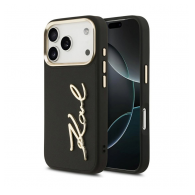 Maska Karl Lagerfeld Karl Script Logo Case za iPhone 17 Pro crna