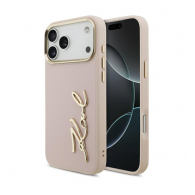 Maska Karl Lagerfeld Karl Script Logo Case za iPhone 17 Pro Max pink